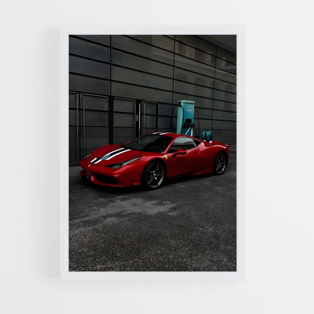 Poster Ferrari Éclatante (vue 3)